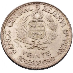 Peru , 20 soles 1965