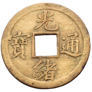 Čína - provincie Kwangtung, 1 cash 1890-1908