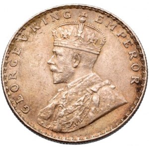 Indie, George V. 1910-1936, 1 rupie 1912