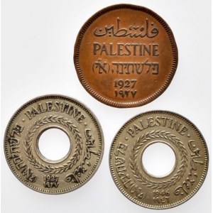 Palestina, 5 mils 1927, 1946, KM# 3, 1 mil 1927