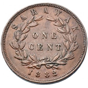 Sarawak, Charles J. Brooke, Rajah 1868-1917, 1 cent 1882