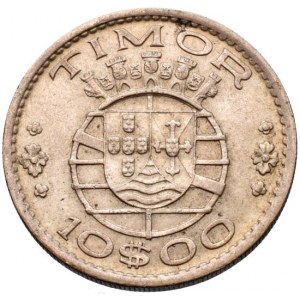 Timor, portugalská kolonie, 10 escudos 1964