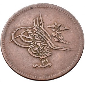 Turecko, Abdul Mejid 1839-1861, 10 para AH.1255/21 = 1848