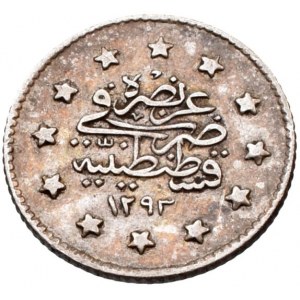 Turecko, Abdul Hamid II. 1876-1909, 1 kursh AH.1293/23 = 1897