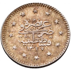 Turecko, Muhammad V. 1909-1918, 1 kursh AH.1327/2 = 1910