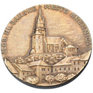 Medaile dle autorů, Hám Antonín - medaile SLOB.HL.BANSKÉ MĚSTO KREMNICA