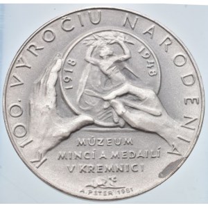 Medaile dle autorů, Peter A., - 100 výročí narození O.Španiela