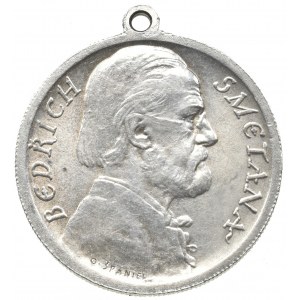Medaile dle autorů, Španiel, - 100 výročí narození B.Smetany