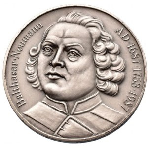 Německo, medaile 1987 Balthasar Neumann