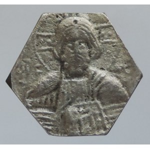 Kopie historických mincí, Byzanc, AE šestihranná mince