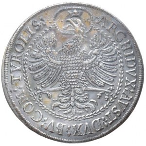 Kopie historických mincí, Leopold I., 2 tolar b.l., Tyroly-Hall