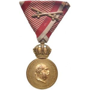 FJI. 1848-1916, vojenská zásluž.medaile Signum Laudis