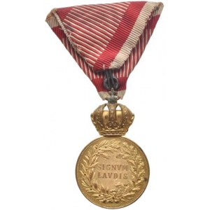 FJI. 1848-1916, vojenská zásluž.medaile Signum Laudis