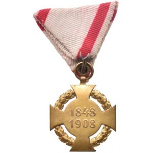 FJI. 1848-1916, jubilejní kříž 1908