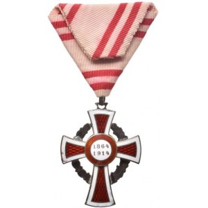 FJI. 1848-1916, čestné vyznamenání za zásluhy o Červený kříž