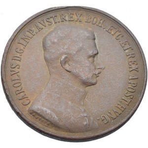 Karel I. 1916-1918, medaile za statečnost  FORTITVDINI