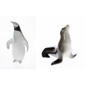 Figurka Pingwin i Figurka Foka