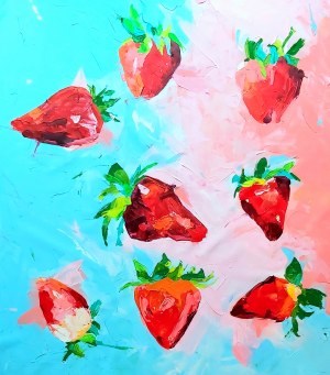 Sylwia Wenska, Strawberry field, 2021