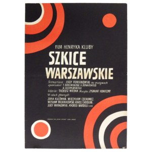 STACHURSKI Marian - Szkice warszawskie. [1969].