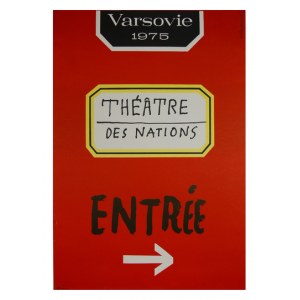 TOMASZEWSKI Henryk - Theatre des Nations. Entrée. 1975.