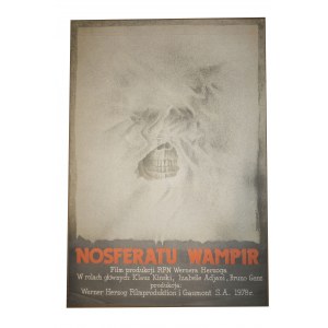 ZARADKIEWICZ Zygmunt - Nosferatu wampir [1980], reż. Werner Herzog, rozm. 67,5 x 97cm