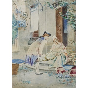 Colombo Virgilio, RODZINNE SZCZĘŚCIE, OK. 1890