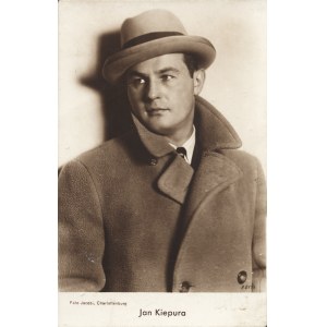 Jan KIEPURA (1902-1966): [Berlin] Foto Jacobi, Charlottenburg, [przed 1938]. - pocztówka w sepii, 13,9 × 8...