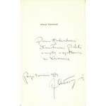 GOZDAWA Jan [właść. Jan MAŁĘCZYŃSKI] (1903-1980): Poezje niemodne. Londyn: Oficyna Poetów i Malarzy, 1974...