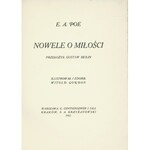 [KISLING Moïse, MONDSZTAJN Szymon] POE Edgar Allan: Nowele o miłości. Przełożył Gustaw Beilin...