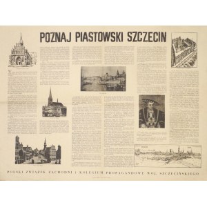 [SZCZECIN] Poznaj piastowski Szczecin / Polski Związek Zachodni i Kolegium Propagandowe woj. Szczecińskiego...