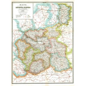 KRYNICKI Konstanty (1854-1934): Rys geografii Królestwa Polskiego skreślił... (autor książki O Wiśle). Wyd...