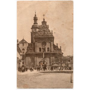 LWÓW - Kościół Bernardynów. Lwów, Dozwolone przez cenzurę wojenną, [ca wrzesień 1914-czerwiec 1915]...