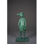 Magdalena Karlowicz, Girl with a Bear, 2021, ed. 1/8