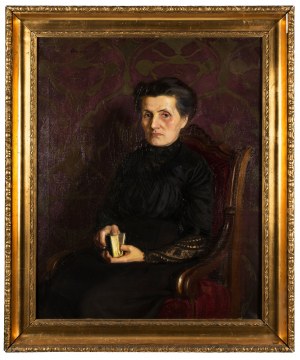 Stanisław Klimowski (Kraków 1891 - Katowice 1982), Portret matki artysty, 1911 r.