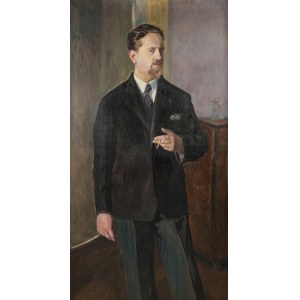 Jerzy Karszniewicz (1878 Tarnów - 1945 Kraków), Portret mężczyzny
