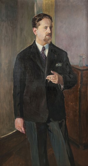 Jerzy Karszniewicz (1878 Tarnów - 1945 Kraków), Portret mężczyzny