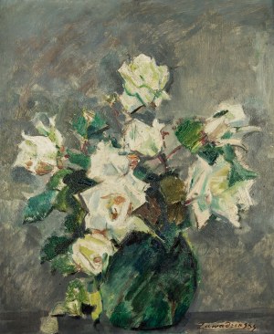 Czesław Zawadziński (1878-1956), Białe róże