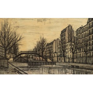 Bernard Buffet (1928-1999), Cityscape, 1956.