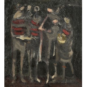 Alfred Aberdam (1894 Lwów – 1963 Paryż), Bez tytułu, 1955 r.