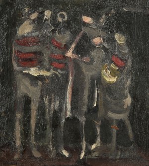 Alfred Aberdam (1894 Lwów – 1963 Paryż), Bez tytułu, 1955 r.