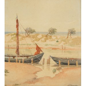 MN (I poł. XX w.), Dwie łodzie na brzegu