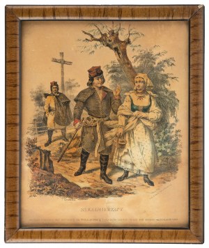 Jan Nepomucen Lewicki (1795-1871), Zestaw 12 tablic z cyklu Ubiory polskie, ok. 1838 r.