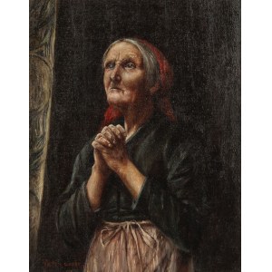 MN (I poł. XX w.), Portret modlącej się