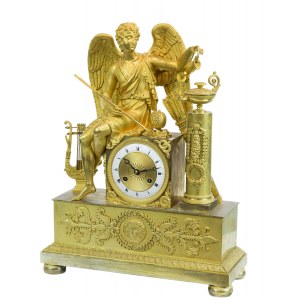 Zegar empirowy z Erosem, Francja, I poł. XIX w.