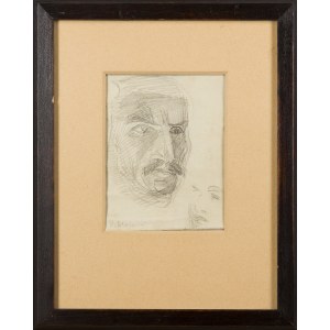 Henryk Stażewski (1894-1988), Portrait sketch, 1945