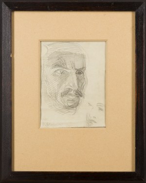 Henryk Stażewski (1894-1988), Szkic portretowy, 1945