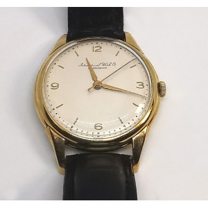 Firma SCHAFFHAUSEN - INTERNATIONAL WATCH COMPANY (czynna od 1868), Zegarek naręczny, męski, z naciągiem mechanicznym
