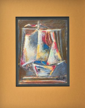 Eugeniusz TUKAN - WOLSKI (1928-2014), Żaglówka