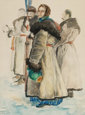 Władysław JAROCKI (1879-1965), Huculi, 1921