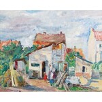 Zdzisław PRZEBINDOWSKI (1902-1986), Na przedmieściu, 1936
